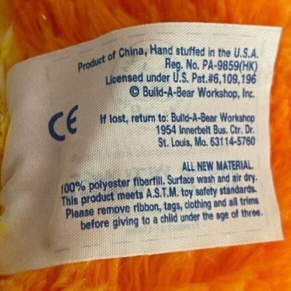 Build a Bear Autumn Fall Maple Leaf 15” Plush BAB Stuffed animal 🍁 Maple leaf - Picture 10 of 10